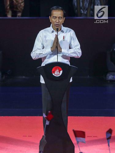 Bersama Ma"ruf Amin, Jokowi Sampaikan Pidato Visi Indonesia