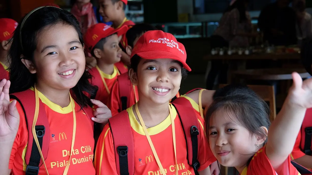 3 diantara 22 Finalis Duta Cilik 2018 FIFA World Cup