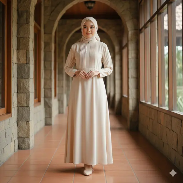 Gamis Model Janggan yang Tren di 2026