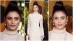 Foto kolase saat Taylor Hill menghadiri pemutaran perdana film "Babylon" di Academy Museum of Motion Pictures, Los Angeles, California, Amerika Serikat, 15 Desember 2022. (Frazer Harrison/Getty Images/AFP)