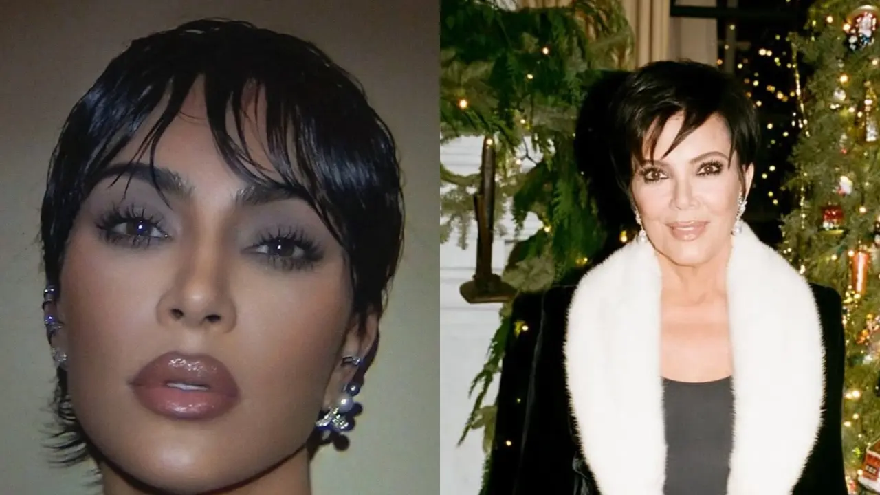 Debut Pixie Cut Kim Kardashian di Paris Fashion Week, Bangkitkan Pesona Kris Jenner di Masa Muda