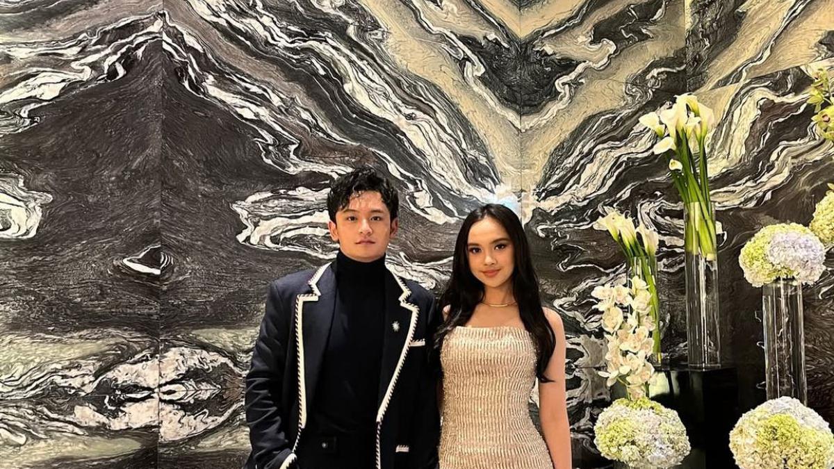 5 Potret Mesra Lyodra dan Randy Martin Tampil Serasi dengan Busana Mewah
