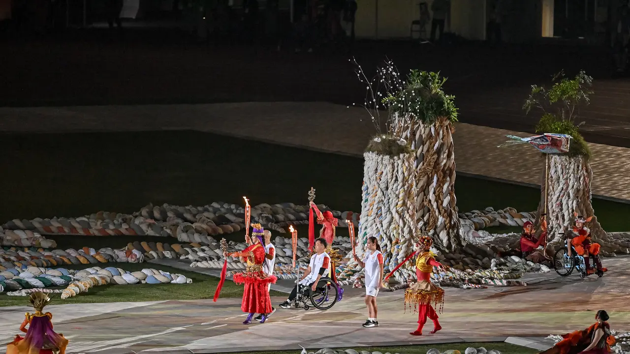 Pembukaan Asian Para Games 2026 di Stadion Paloma Mizuho