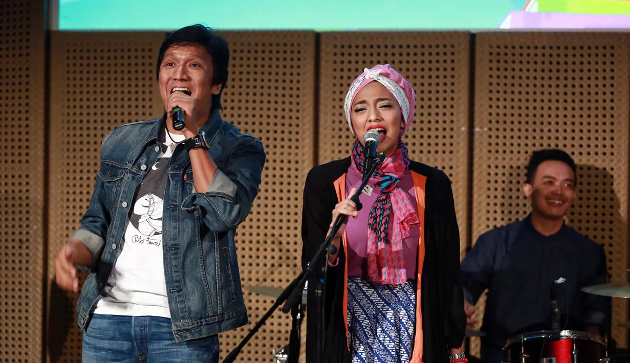 Pengalaman berbeda saat ia membuat animasi di Tanah Air. Wanita berhijab mengaku tidak bisa sukses merebut hati stasiun televisi. (Deki Prayoga/Bintang.com)