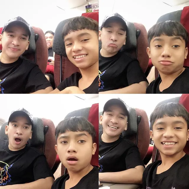Disebut Makin Mirip, Ini 6 Potret Kebersamaan Ruben Onsu dan Betrand Peto
