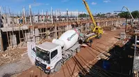 Semen Indonesia  Kirim 36.000 Bata Interlock Proyek Hunian Tetap Pascabencana di Padang