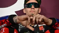 Pembalap Monster Energy Yamaha MotoGP, Fabio Quartararo. (X/Monster Energy Yamaha MotoGP)