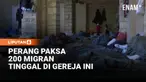 Ratusan pekerja migran yang terdampak konflik antara Israel dan Hizbullah mencari perlindungan di Gereja Saint Joseph di Beirut, Lebanon. Tempat ibadah tersebut diubah menjadi penampungan darurat setelah perang kembali pecah pada Maret 2026.