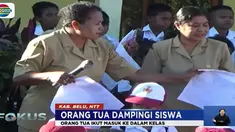 Meski demikian, pihak sekolah hanya mengizinkan para orang tua untuk menemani anak-anak mereka selama tiga hari saja.