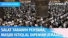 Malam pertama tarawih, Masjid Istiqlal dipadati ribuan jemaah dari berbagai wilayah. Warga kini sudah bisa beribadah tanpa perlu menjaga jarak lagi. Meski demikian, ibadah tetap menerapkan prokes dengan menggunakan masker.