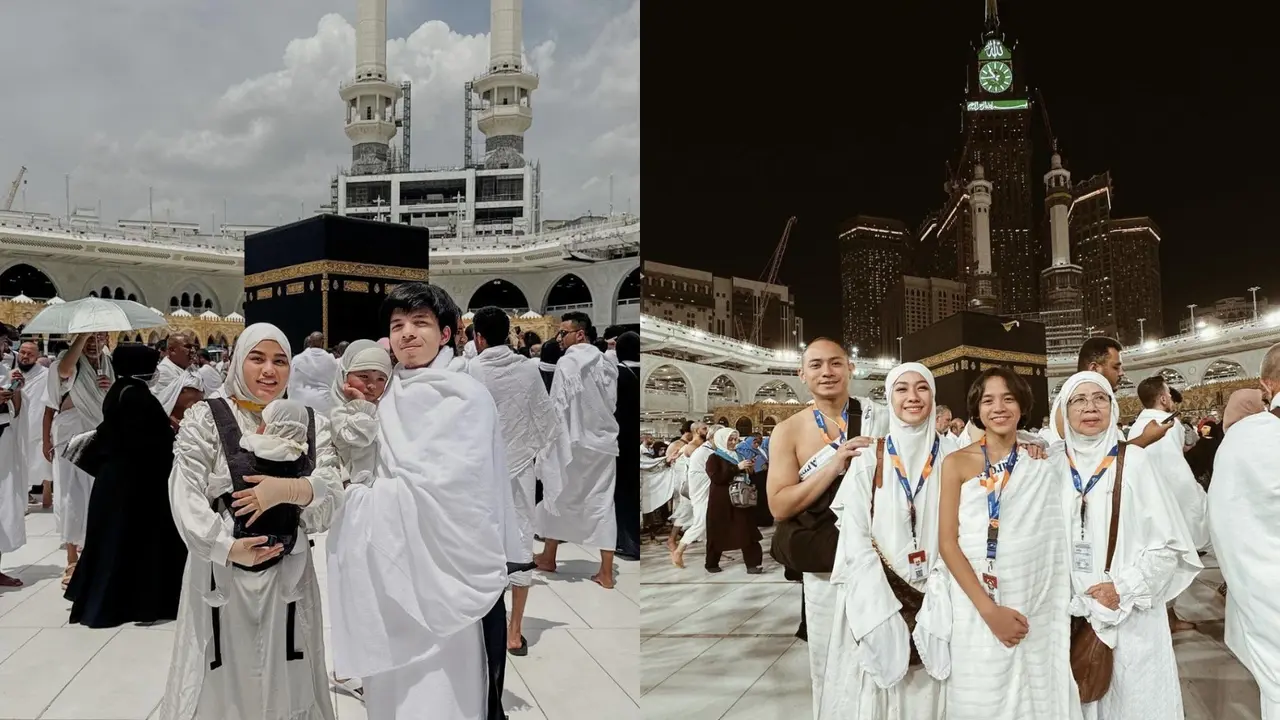 Artis umroh (Sumber: Instagram)