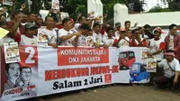 Sopir Bajaj Deklarasi Dukung Jokowi-JK di Tugu Proklamasi