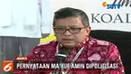 Menurut Ma'ruf Amin, pernyataannya tidak bermaksud untuk menyinggung penyandang disabilitas.