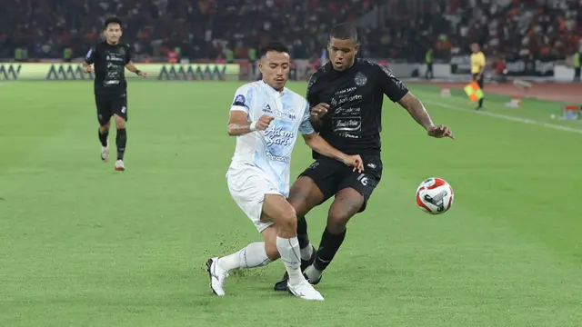 Gulung PSIM Yogyakarta di SUGBK, Persija Naik ke Posisi Dua Klasemen