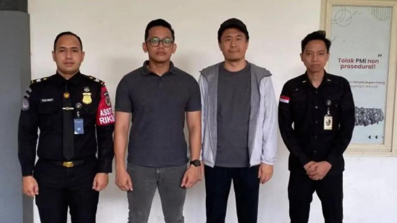 Pelarian WNA China Liu Xiaodong, tahanan PN Ketapang, digagalkan Imigrasi Entikong saat hendak ke Malaysia (Kantor Imigrasi Entikong)