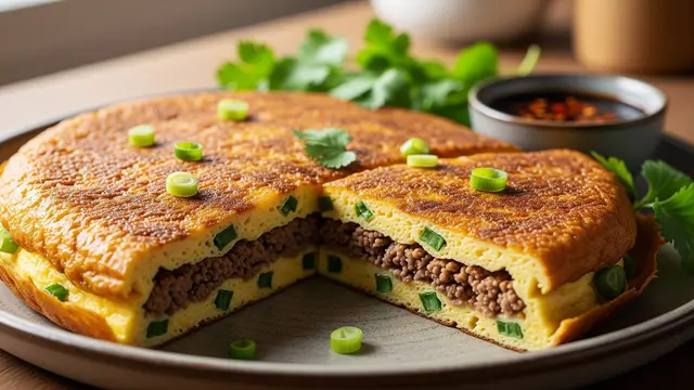 Resep Martabak Telur Tanpa Kulit Lumpia (AI Generated)