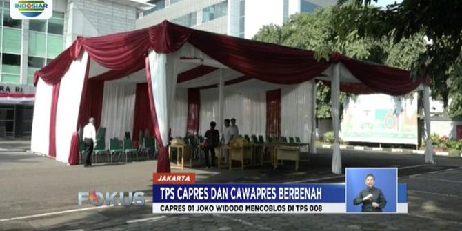 Ini TPS Tempat Jokowi dan Sandiaga Akan Mencoblos