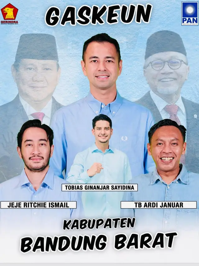 Raffi Ahmad dukung Jeje Govinda di Pilkada Bandung Barat (https://www.instagram.com/p/C8viUhzPQEQ/)