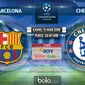 Jadwal Liga Champions, Barcelona Vs Chelsea. (Bola.com/Dody Iryawan)