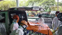 Evakuasi di Ponpes Al Khoziny (Liputan6.com/Dian Kurniawan)