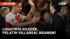 Diledek Fans, Unai Emery Acungkan Jari Tengah