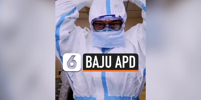 VIDEO: Simak, Proses Pemakaian Baju APD yang Benar dan Aman