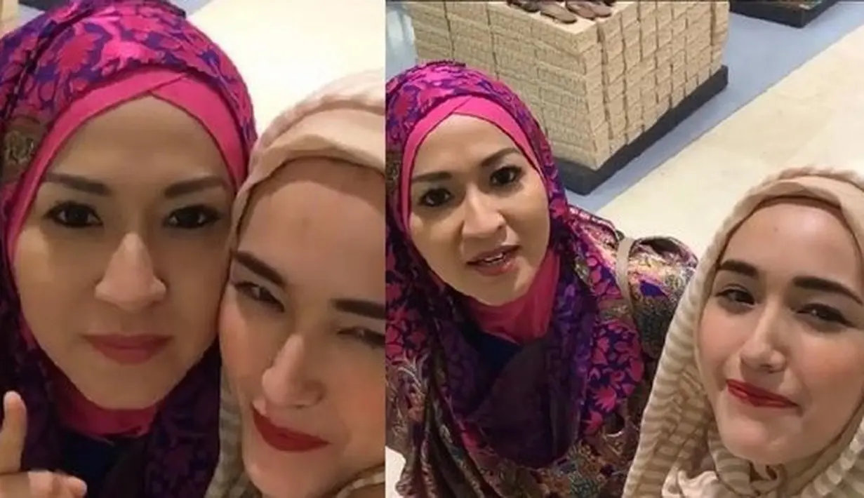 <p>Okie Agustina dan Adelia Wilhelmina [Instagram/adeliapasha/okieagustina]</p>