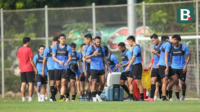 Foto: Latihan Pungkasan Timnas Indonesia Menjelang Kualifikasi Piala AFC 2023 Melawan Taiwan
