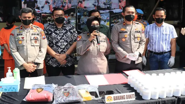 Polisi Gagalkan Peredaran 55.260 Butir Pil Dobel L di Malang