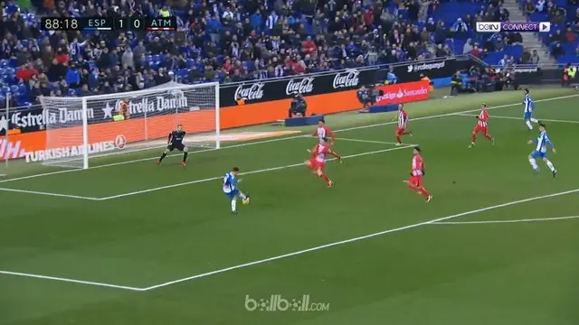 VIDEO: Highlights La Liga, Espanyol Vs Atletico Madrid 1-0