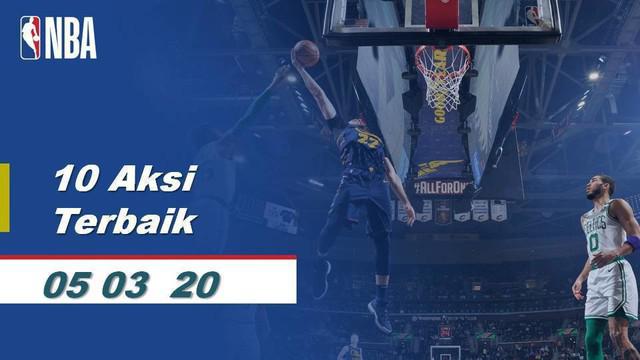 Berita Video 10 Aksi Terbaik NBA 5 Maret 2020