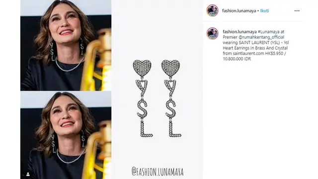 Terlihat Sederhana, 7 Aksesoris Luna Maya Ini Miliki Harga Fantastis