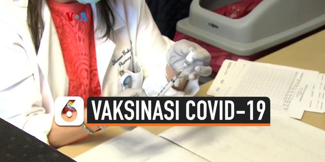 VIDEO: Gelombang Pertama Vaksinasi Covid-19 di Amerika Serikat