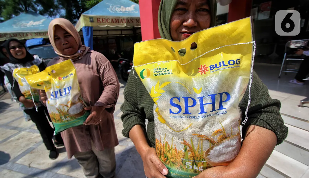 Pada minggu pertama September 2023, harga beras tercatat di angka Rp 13.565 per kilogram(kg). (Liputan6.com/Angga Yuniar)