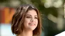 Selena Gomez ditinggal tunangan oleh sang mantan, Justin Bieber. Namun ia tak membiarkan hal tersebut mengganggu hidupnya. (Matt Winkelmeyer  GETTY IMAGES NORTH AMERICA  AFP)
