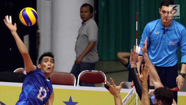 Open spiker Timnas Bola Voli Putra Indonesia, Rivan Nurmulki