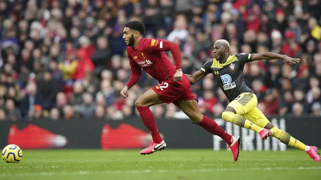 Salah 2 Gol, Liverpool Bantai Southampton di Anfield