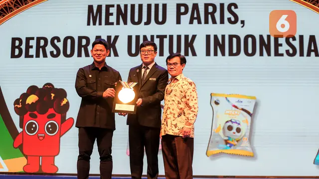 Peresmian Aice sebagai Es Krim Ofisial Tim Indonesia di Olimpiade 2024