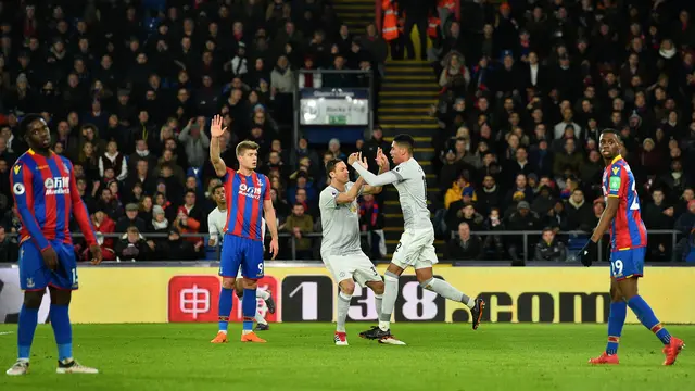 Dramatis, Manchester United Menang Tipis di Kandang Crystal Palace