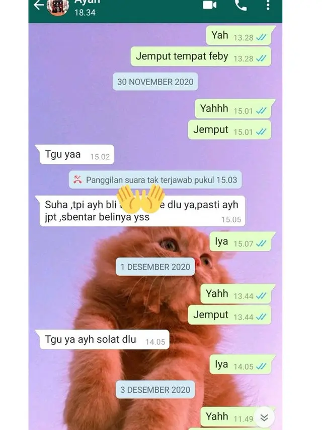 6 Chat Anak ke Ayah Minta Jemput Ini Bikin Senyum