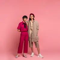 Maria Karina dan
Rizal Rama sebagai Jakarta Fashion Week 2021 Icons (Foto: JFW)