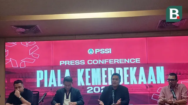 Konferensi pers Piala Kemerdekaan 2025