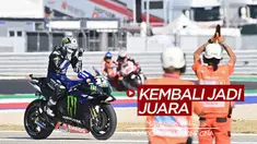 Berita Video Maverick Vinales Juara di MotoGP Emilia Romagna, Valentino Rossi dan Fabio Quartararo Gagal Raih Podium