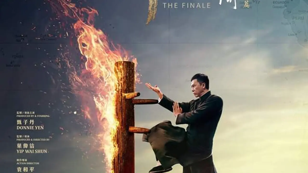 Poster film Ip Man 4: The Finale. (Dok. IMDb/ Pegasus Motion Pictures)