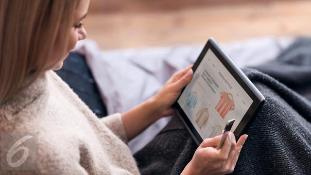 Ilustrasi belanja Online