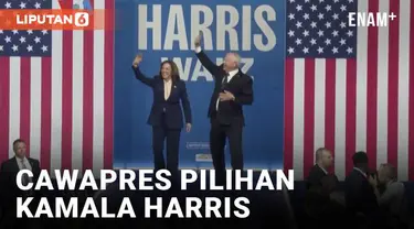 Kamala Harris, kandidat Capres Partai Demokrat, sekaligus Wapres AS, umumkan Tim Walz sebagai pasangannya dalam pilpres mendatang. Keduanya mulai berkampanye sekitar sepekan sebelum Konvensi Nasional Partai Demokrat. Selengkapnya dalam liputan VOA be...