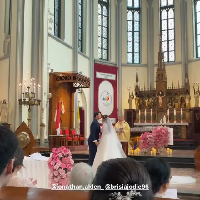 Brisia Jodie dan Jonathan Alden