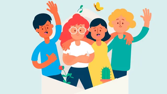 Ilustrasi perpisahan, selamat tinggal