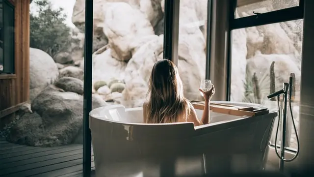 Ilustrasi kamar mandi