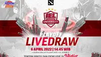 Saksikan Live Streaming Drawing Playoff IEL University Season 4 Dota 2 di Vidio, 6 April 2022. (Sumber : dok. vidio.com)